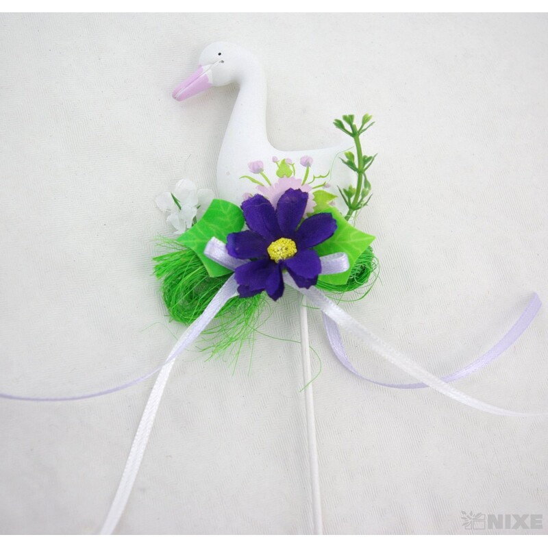 ZÁPICH HUSA 12ks 8x29cm*BÍLÁ