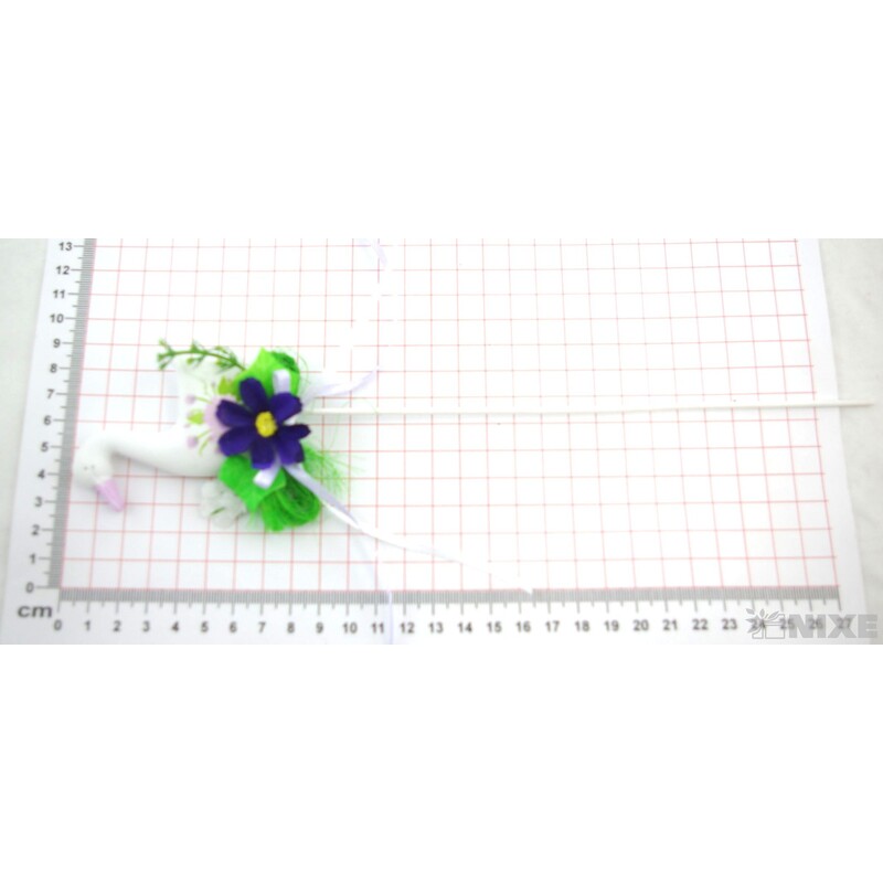 ZÁPICH HUSA 12ks 8x29cm*BÍLÁ