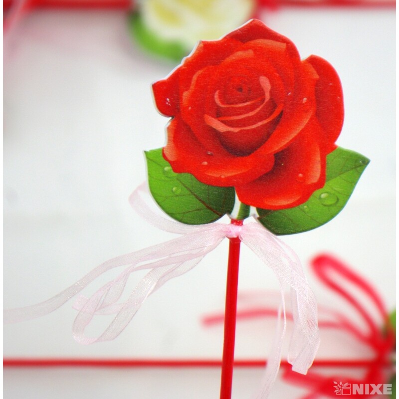 ZÁPICH RŮŽE 24ks 6x28cm*MIX BAREV