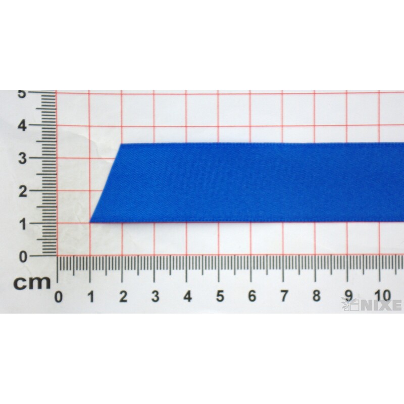 SATÉNOVÁ STUHA OB. 25mmx25m*MODRÁ 754