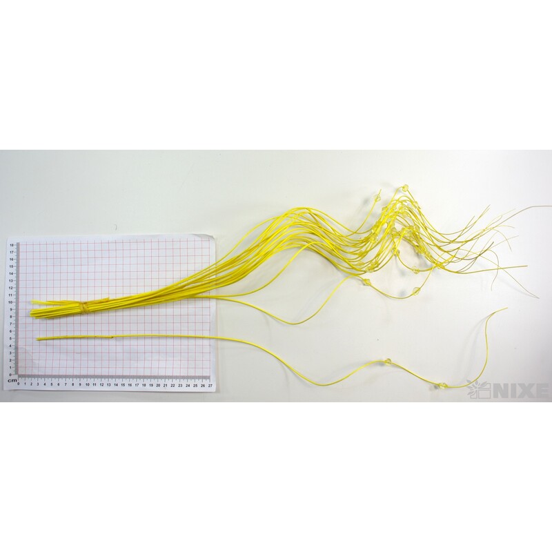 CURLY WIL. KORÁLKY 60cm*ŽLUTÁ