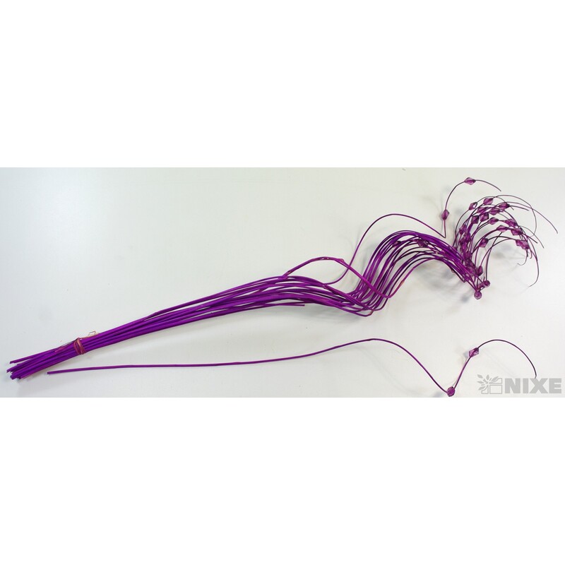 CURLY WIL. KORÁLKY 60cm*FIALOVÁ