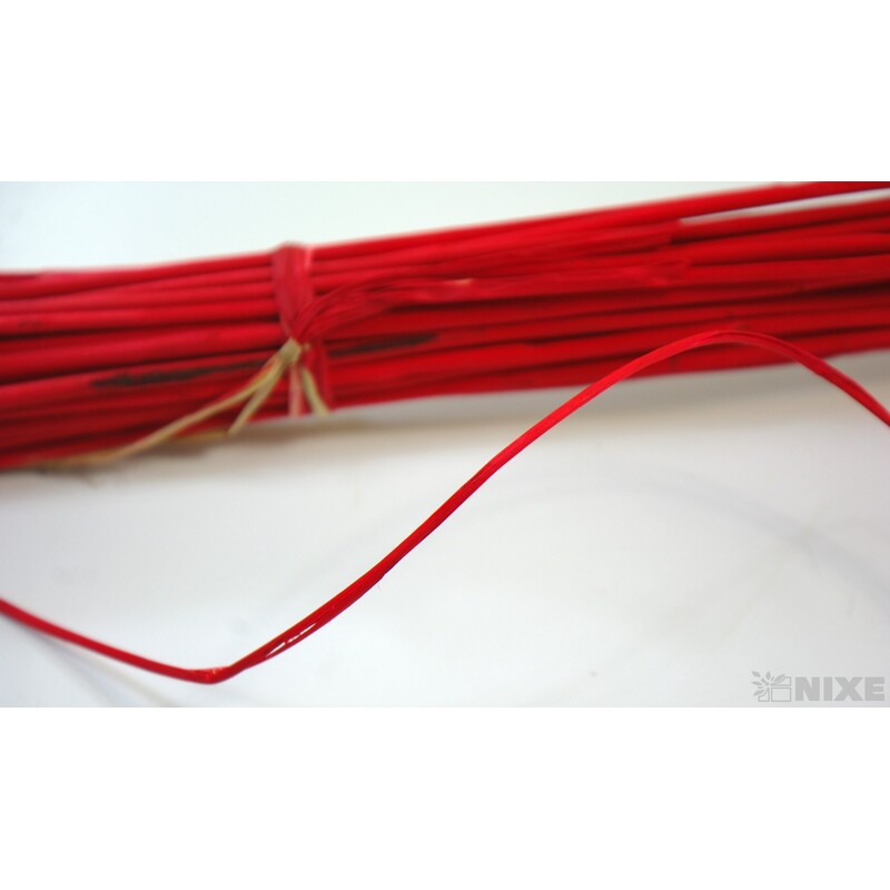 CURLY WILLOW HALF 80cm*ČERVENÁ