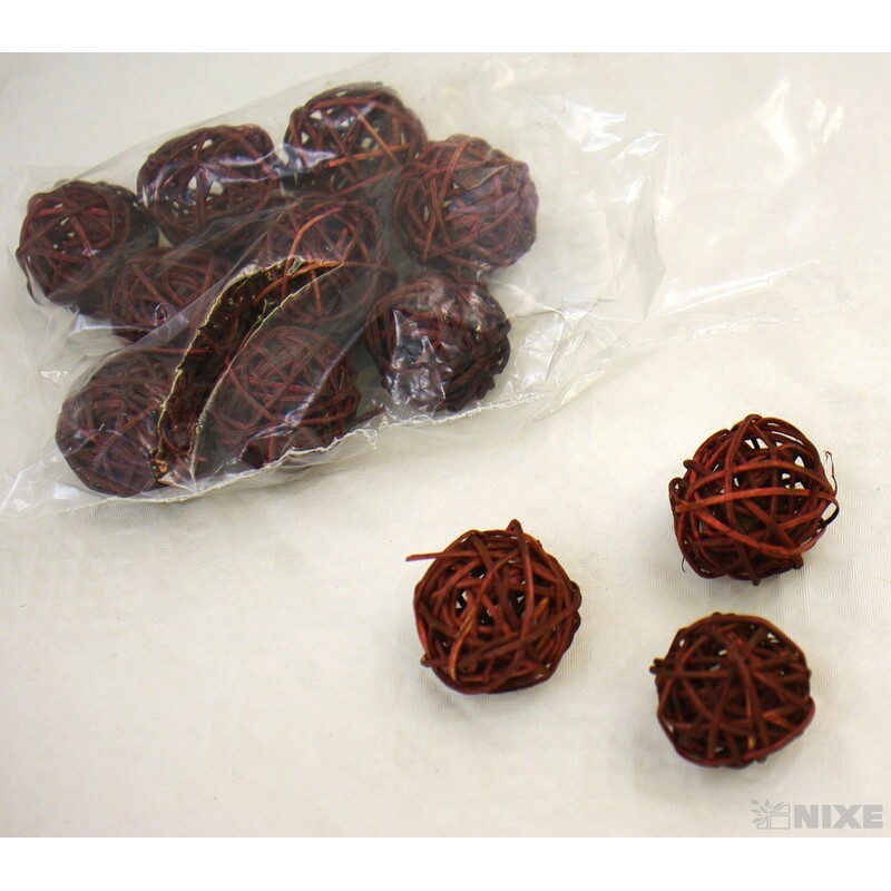 KOULE PEDIG 4cm*MIX BAREV