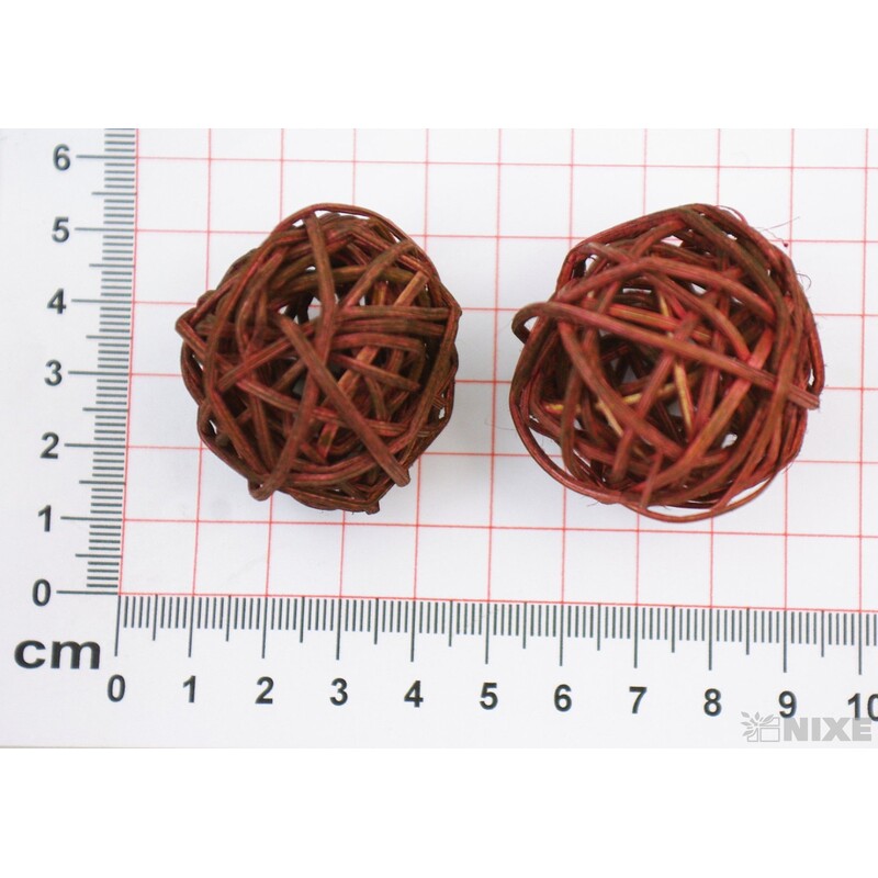 KOULE PEDIG 4cm*MIX BAREV