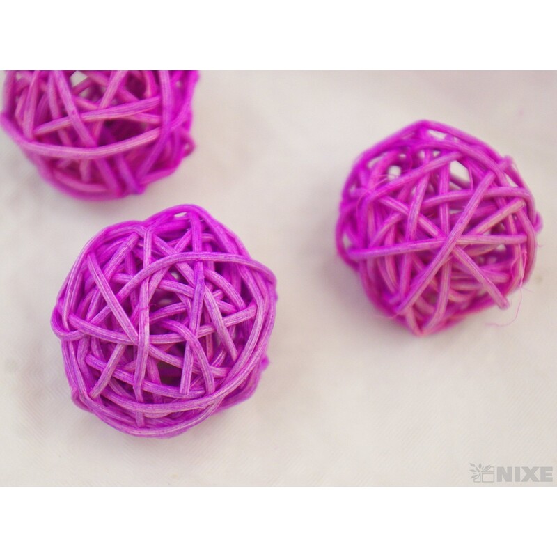 KOULE PEDIG 4cm*MIX BAREV