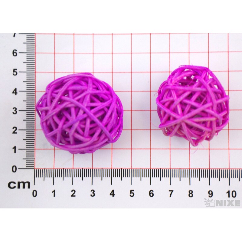 KOULE PEDIG 4cm*MIX BAREV