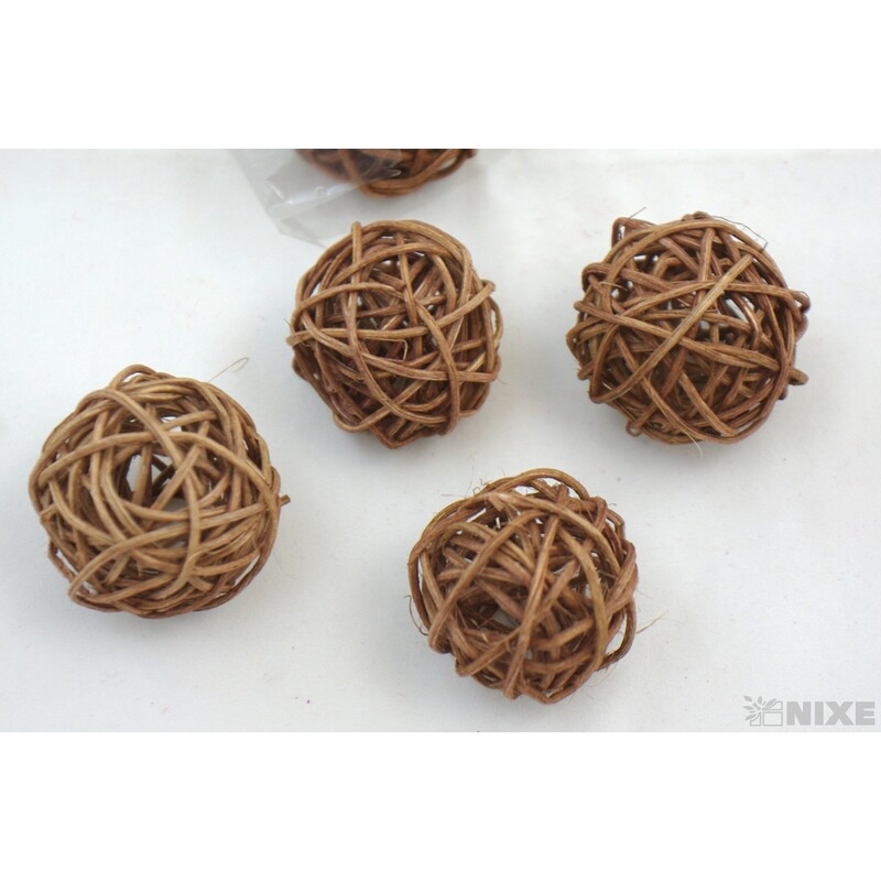 KOULE PEDIG 4cm*MIX BAREV