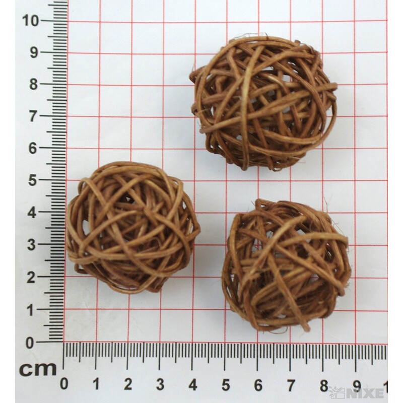 KOULE PEDIG 4cm*MIX BAREV