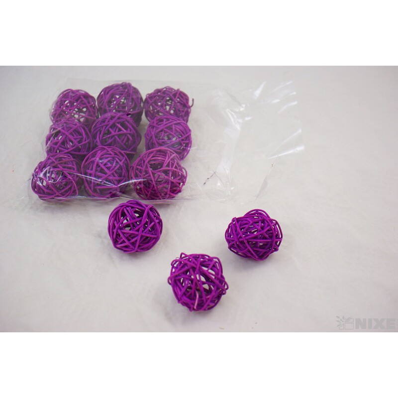 KOULE PEDIG 5cm*MIX BAREV