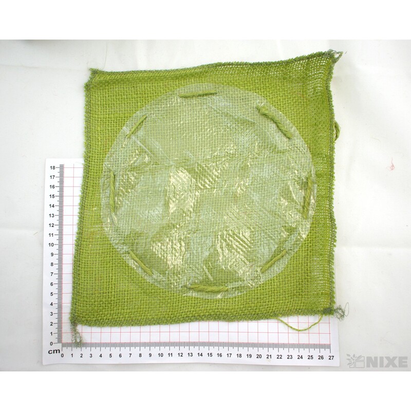 OBAL JUTA ČTVEREC 28cm*MIX BAREV