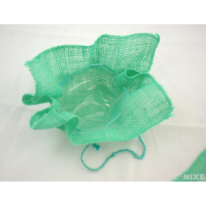 OBAL JUTA ČTVEREC 28cm*MIX BAREV