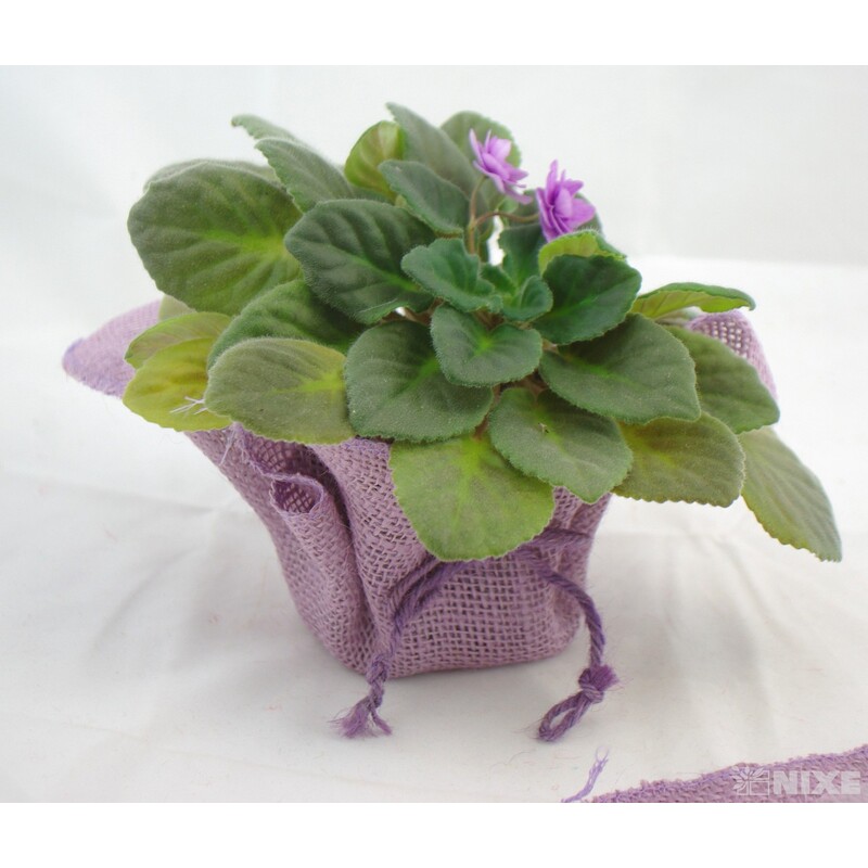 OBAL JUTA ČTVEREC 28cm*MIX BAREV