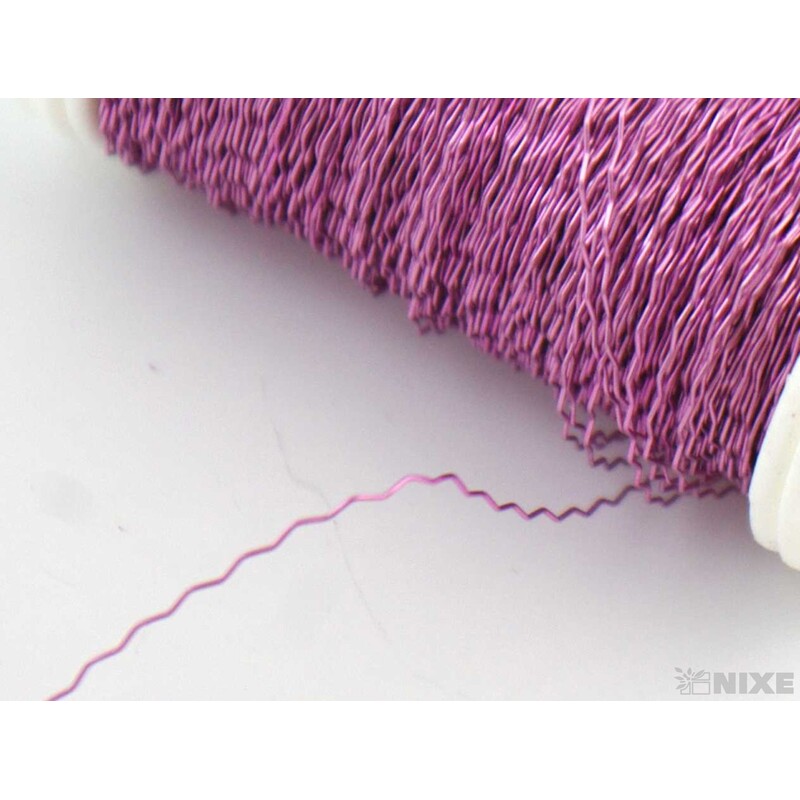 DRÁT ZIGZAG 0,3mm 50g*FIALOVÁ