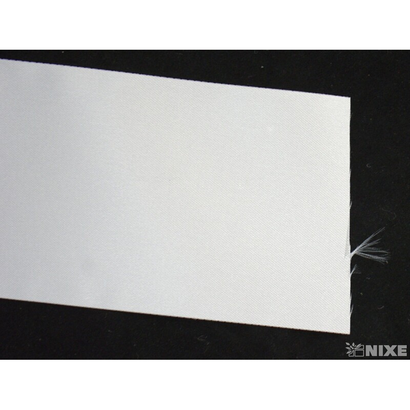 SATÉNOVÁ STUHA RASO 70mmx25m*BÍLÁ 9100