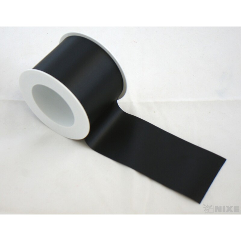 SATÉNOVÁ STUHA RASO 70mmx25m*ČERNÁ