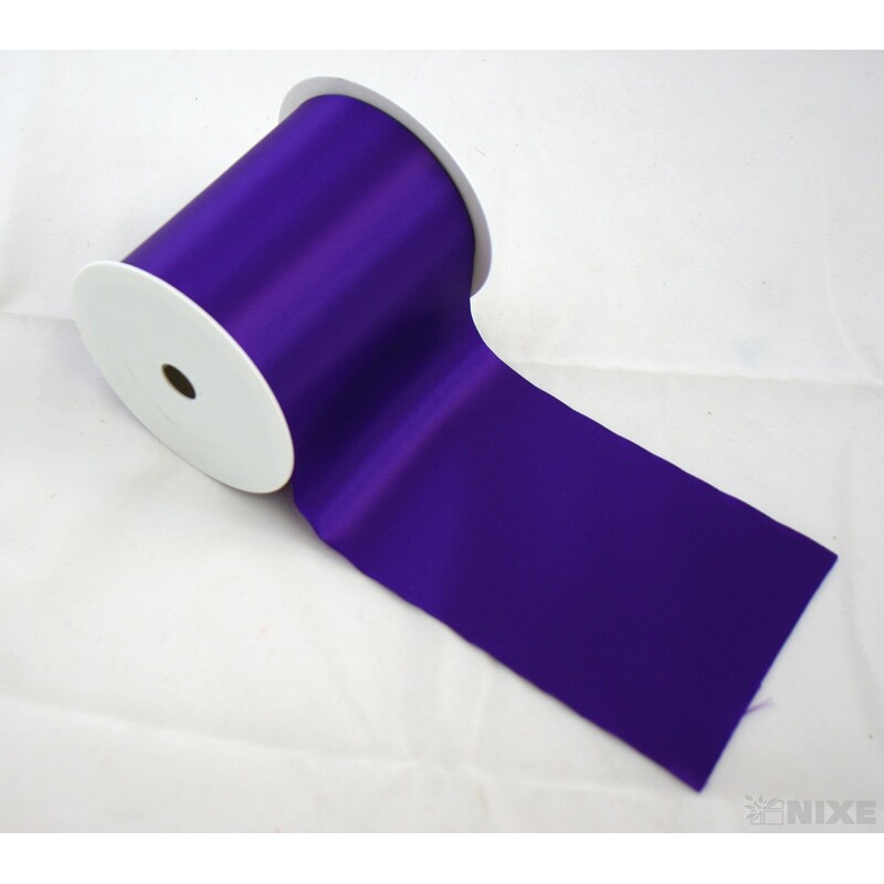 SATÉNOVÁ STUHA RASO 110mmx25m*FIALOVÁ 9776