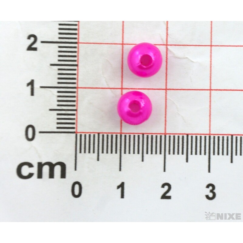 KORÁLKY 8mm 45g*RŮŽOVÁ TM.