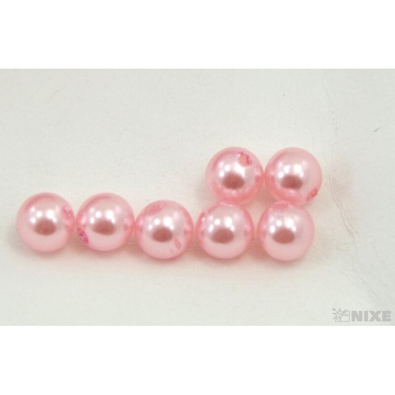 KORÁLKY 8mm 45g*RŮŽOVÁ