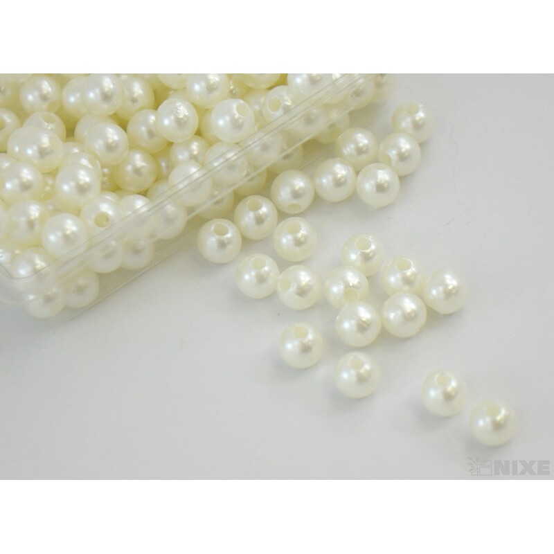 KORÁLKY 8mm 45g*SMETANOVÁ