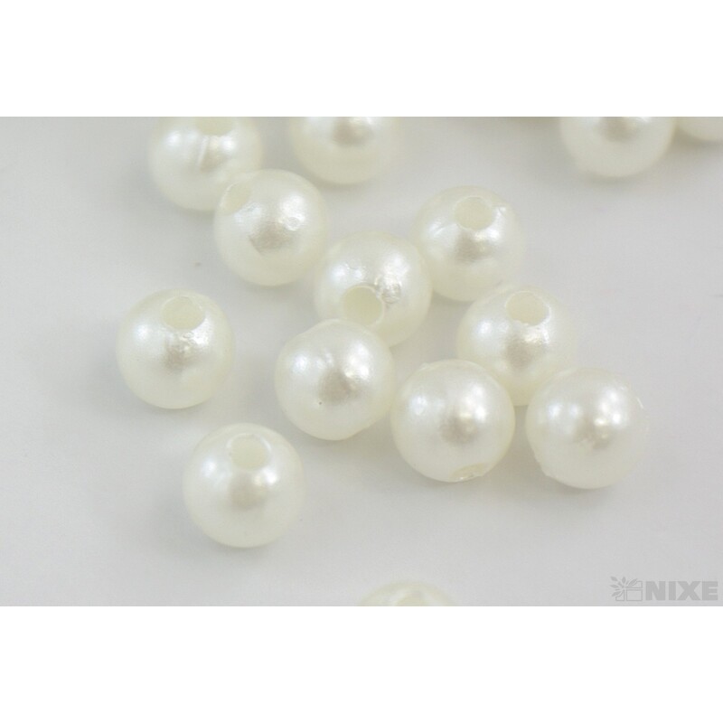 KORÁLKY 8mm 45g*SMETANOVÁ