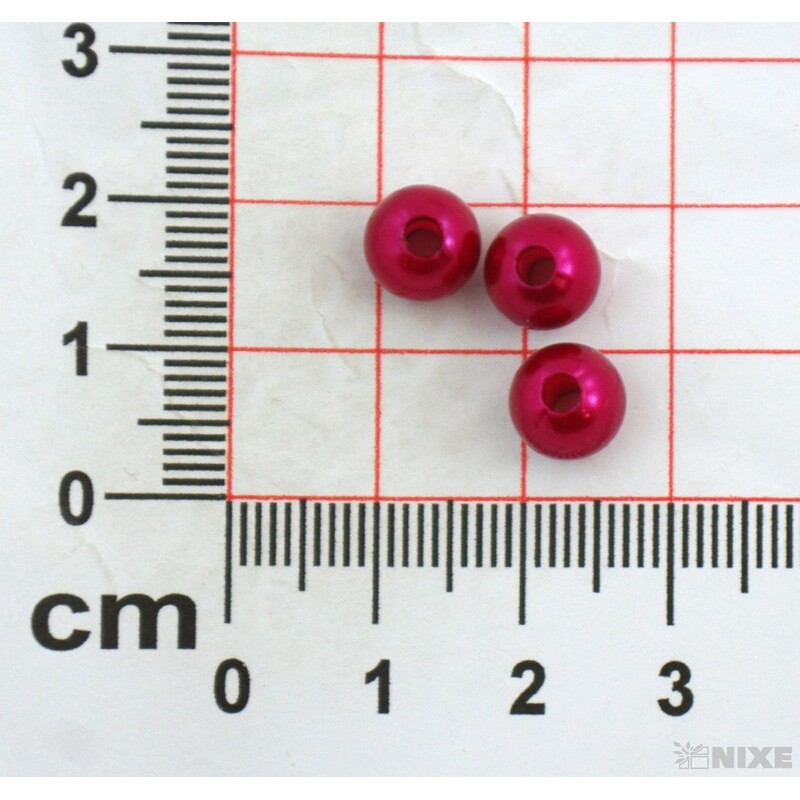 KORÁLKY 8mm 45g*BORDOVÁ