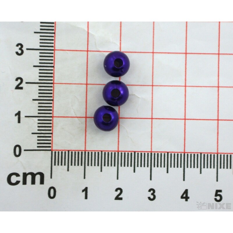 KORÁLKY 8mm 45g*ŠVESTKOVÁ