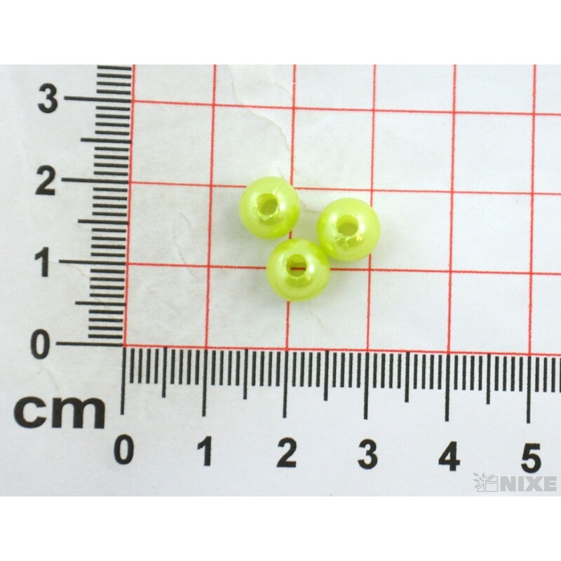 KORÁLKY 8mm 45g*ZELENÁ SV.