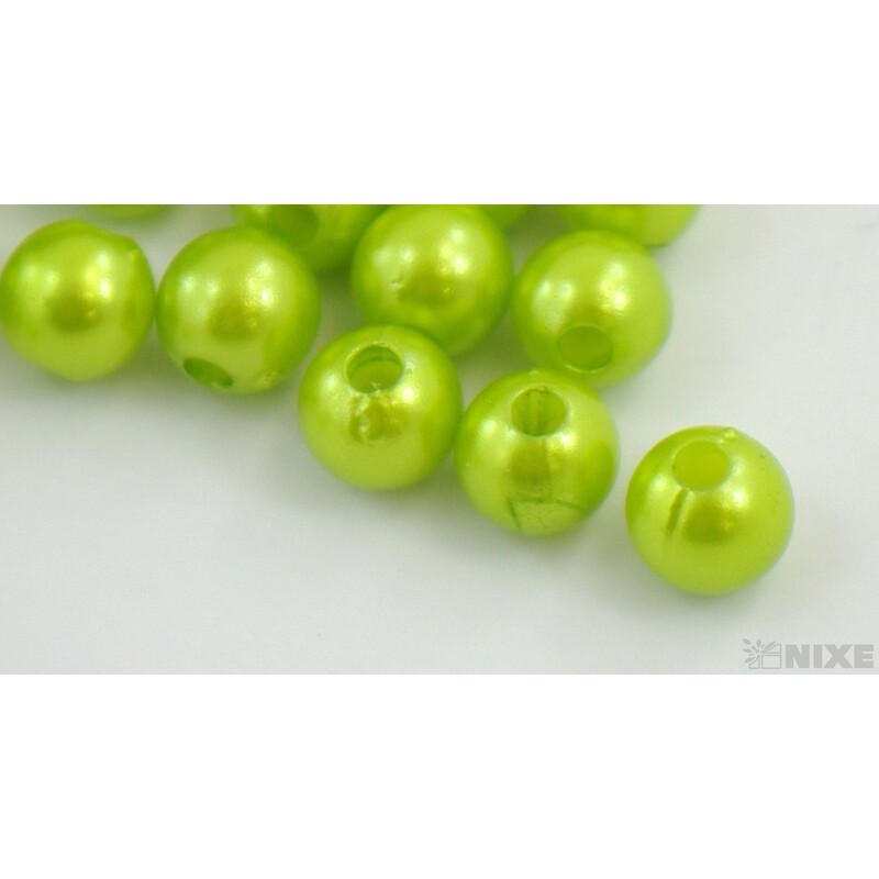 KORÁLKY 8mm 45g*ZELENÁ