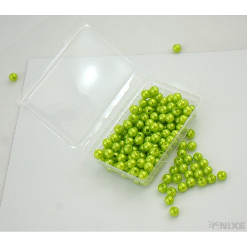 KORÁLKY 8mm 45g*ZELENÁ