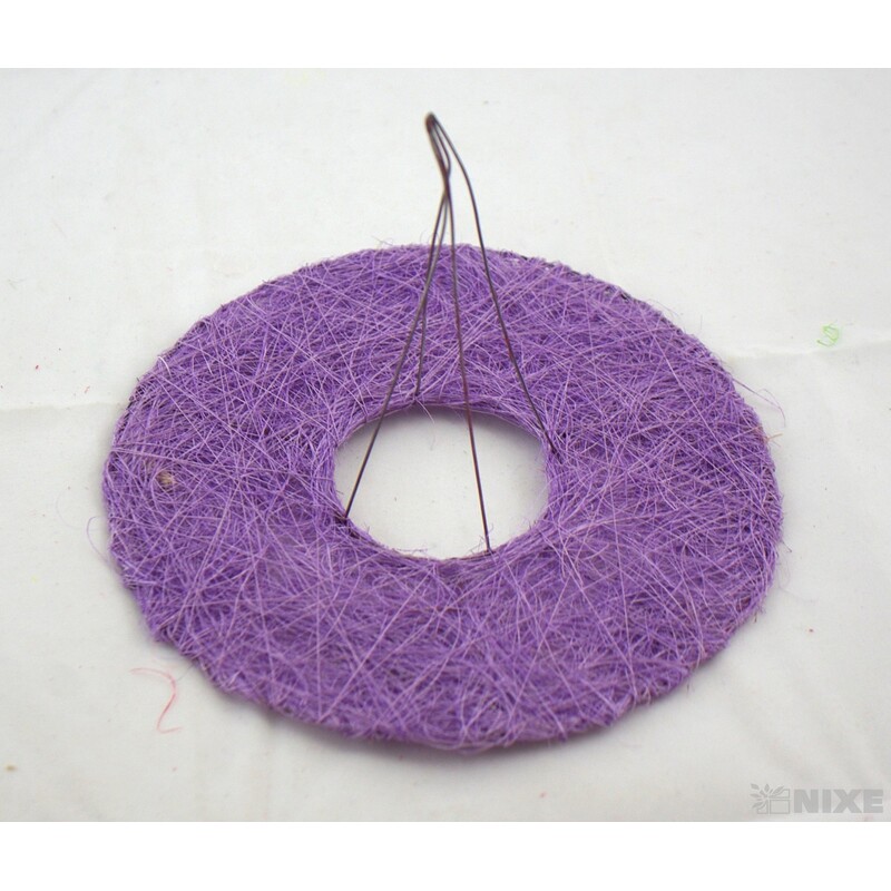 PODLOŽKA SISAL KRUH CS  20cm*MIX BAREV