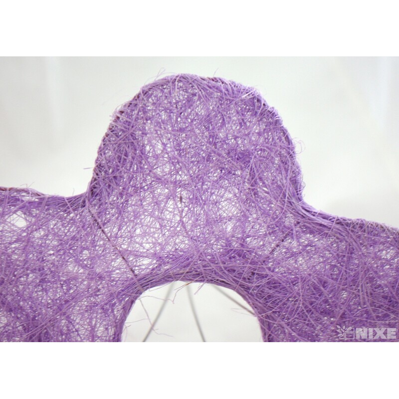 PODLOŽKA SISAL KVĚT 20cm*MIX BAREV