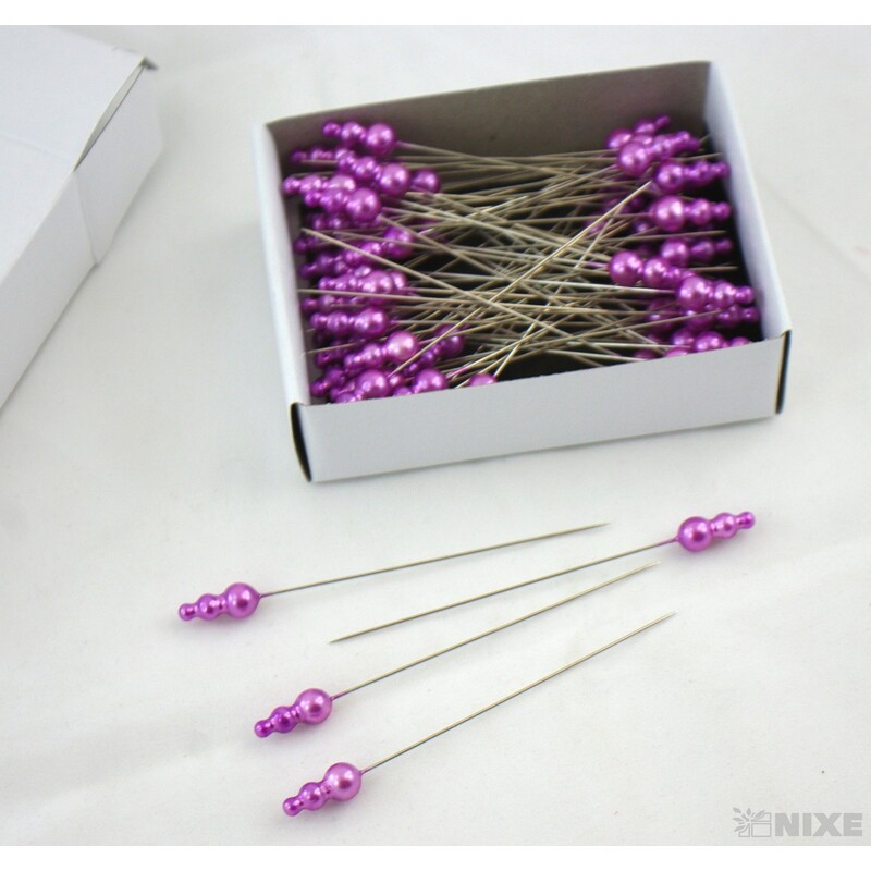 ŠPENDLÍK PL 8mmx9cm 70ks*FIALOVÁ SV.