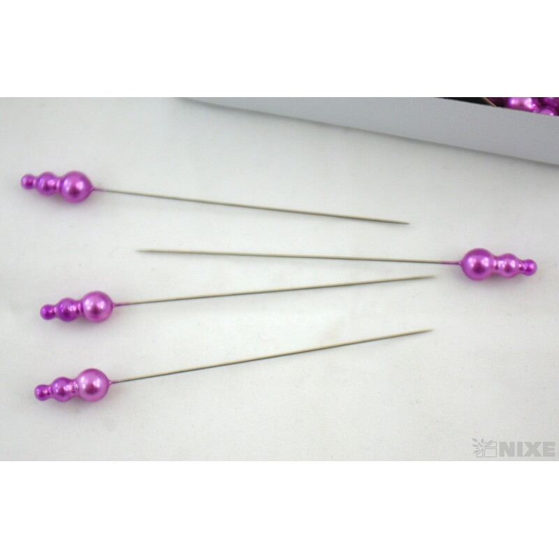 ŠPENDLÍK PL 8mmx9cm 70ks*FIALOVÁ SV.