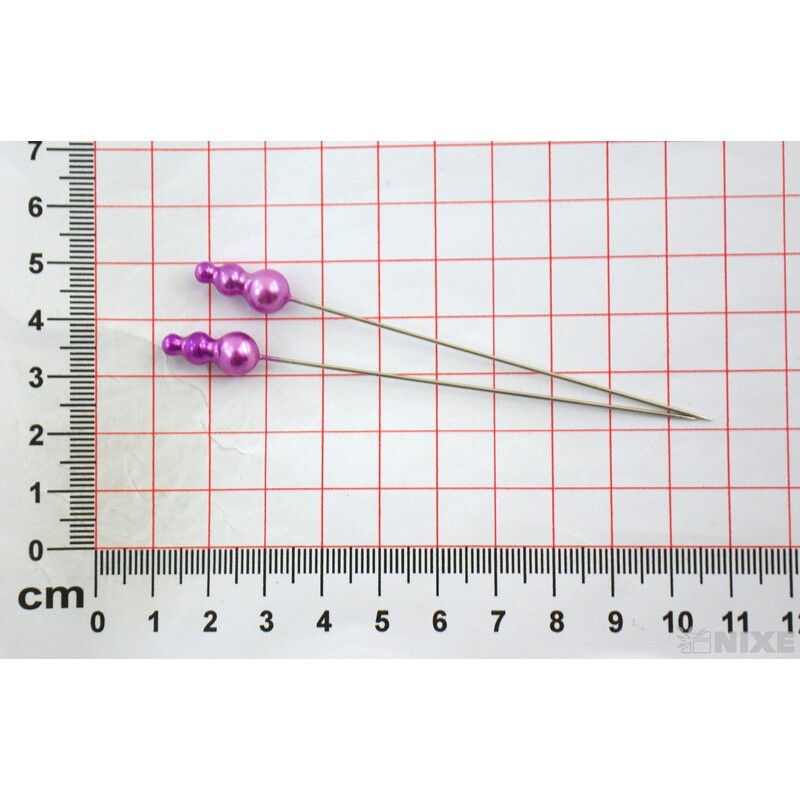 ŠPENDLÍK PL 8mmx9cm 70ks*FIALOVÁ SV.