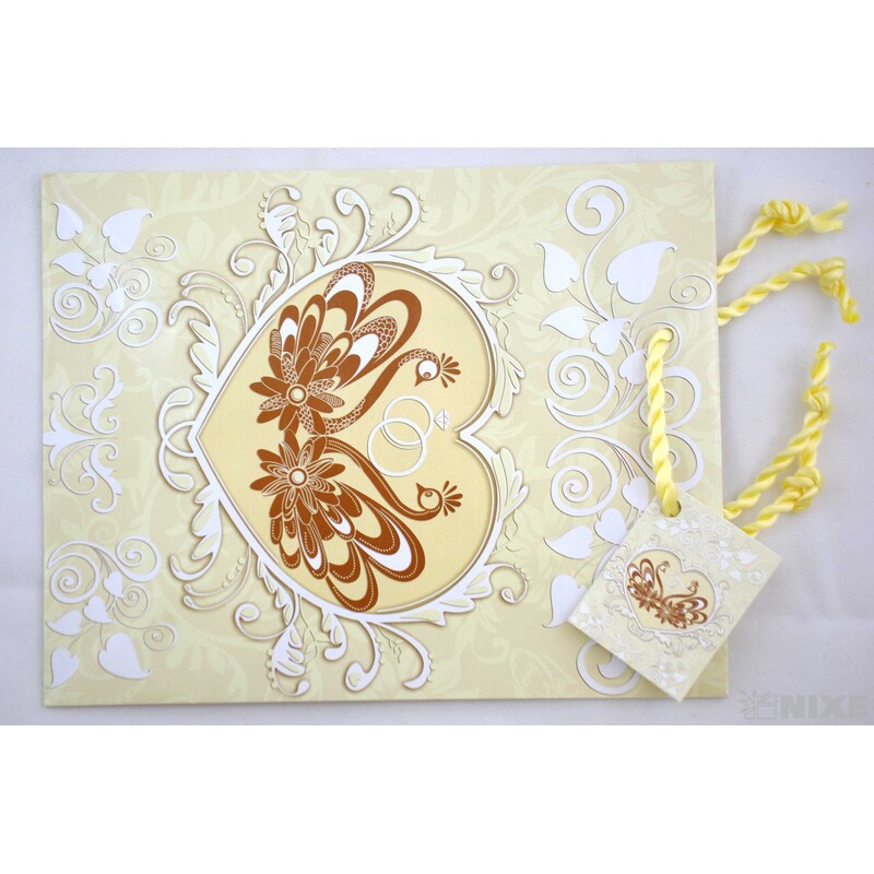 TAŠKA LAMIN S MIX SVATEBNÍ 18x23x10cm*