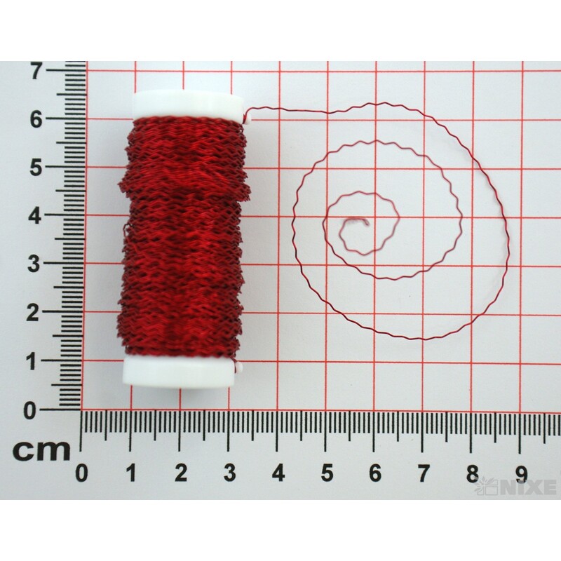 DRÁT EFFEKT PL 0,3mm 30g*ČERVENÁ