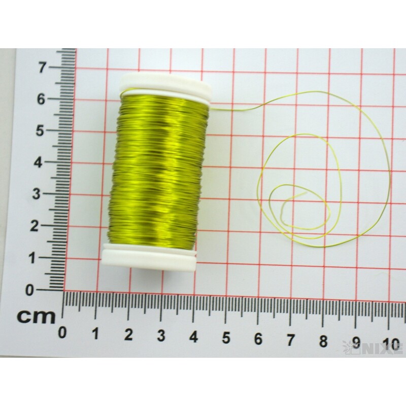 OZDOBNÝ DRÁT PL 0,3mm 100g*ZELENÁ