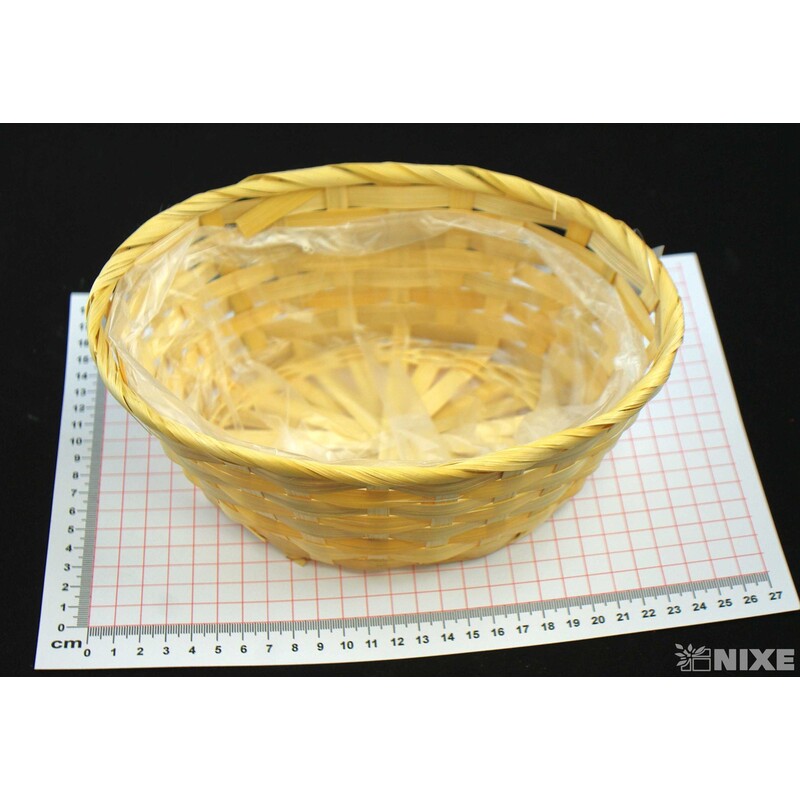 KOŠ MISKA 8x24cm*MIX BAREV