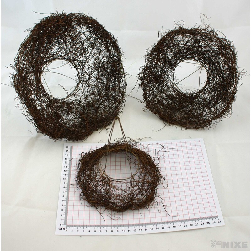 PODLOŽKA HNÍZDO RÉVA SET 3ks*PŘÍRODNÍ