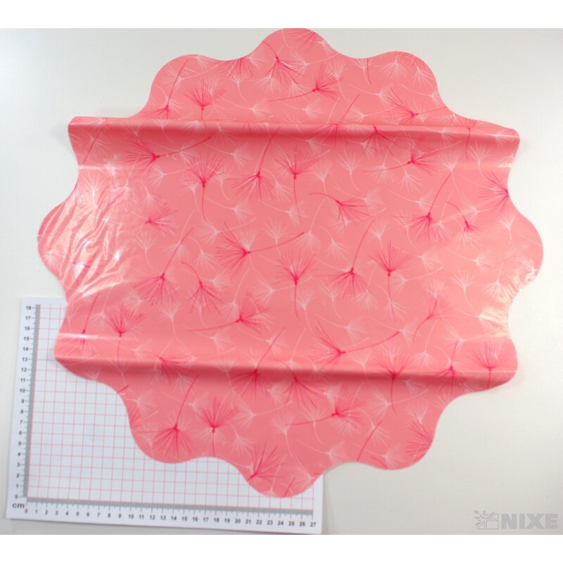 RONDO 50cm S 77211*RŮŽOVÁ 17 V+