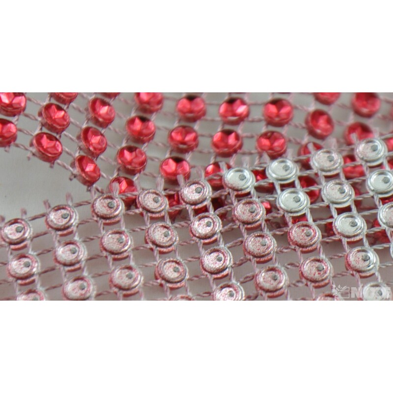 OZDOBNÝ PÁSEK 30mmx27m*ČERVENÁ