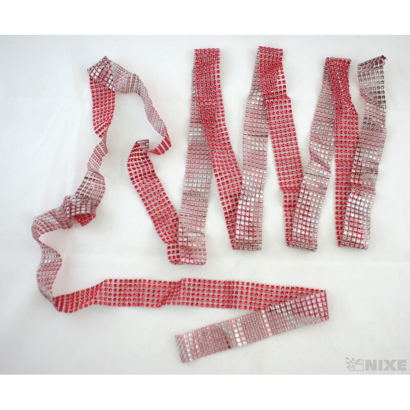 OZDOBNÝ PÁSEK 30mmx27m*ČERVENÁ