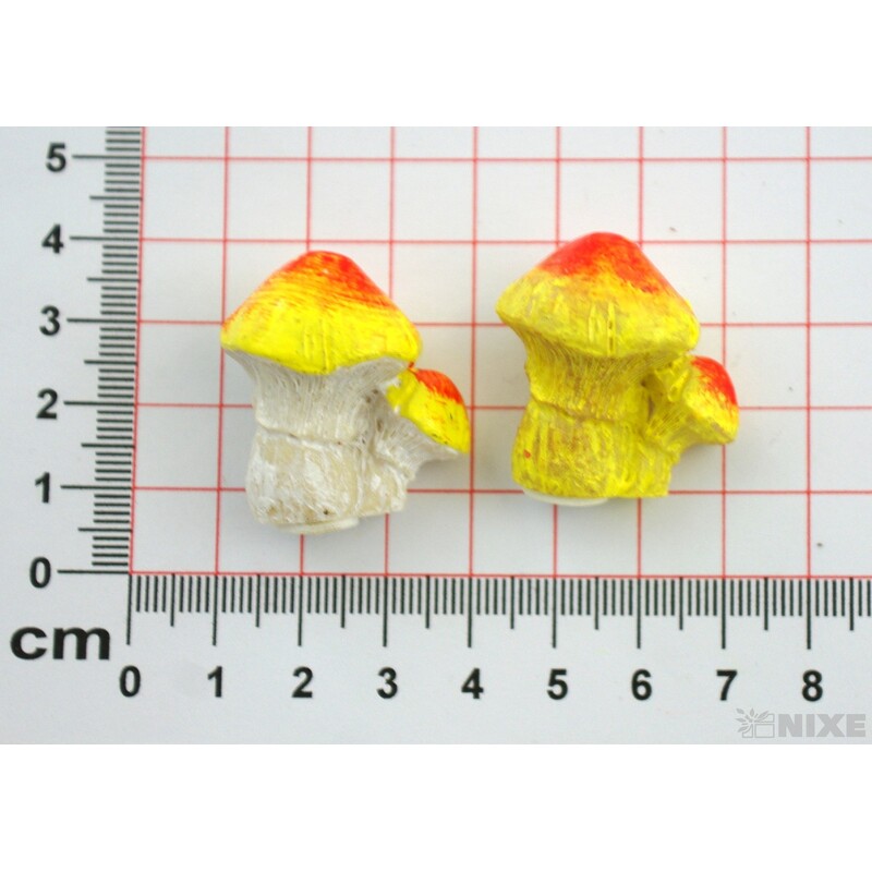 HOUBY NALEPOVACÍ  3cm 12ks*MIX BAREV