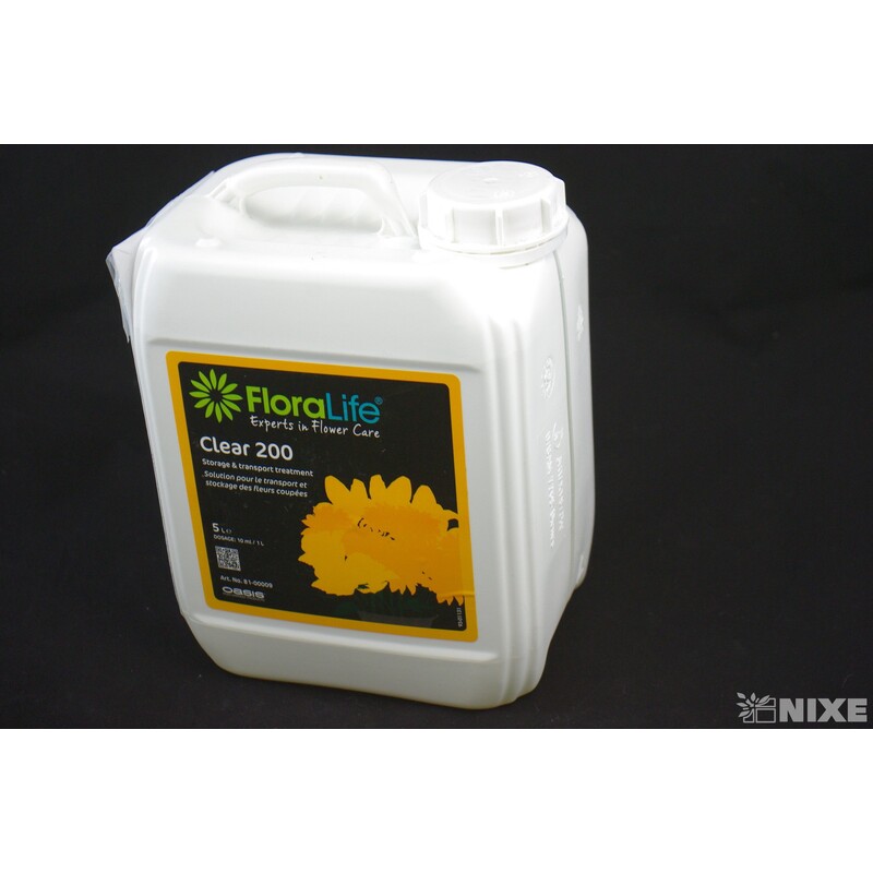 FLORALITE 200CLEAR PRO ČERSTVOST KVĚTIN 5l