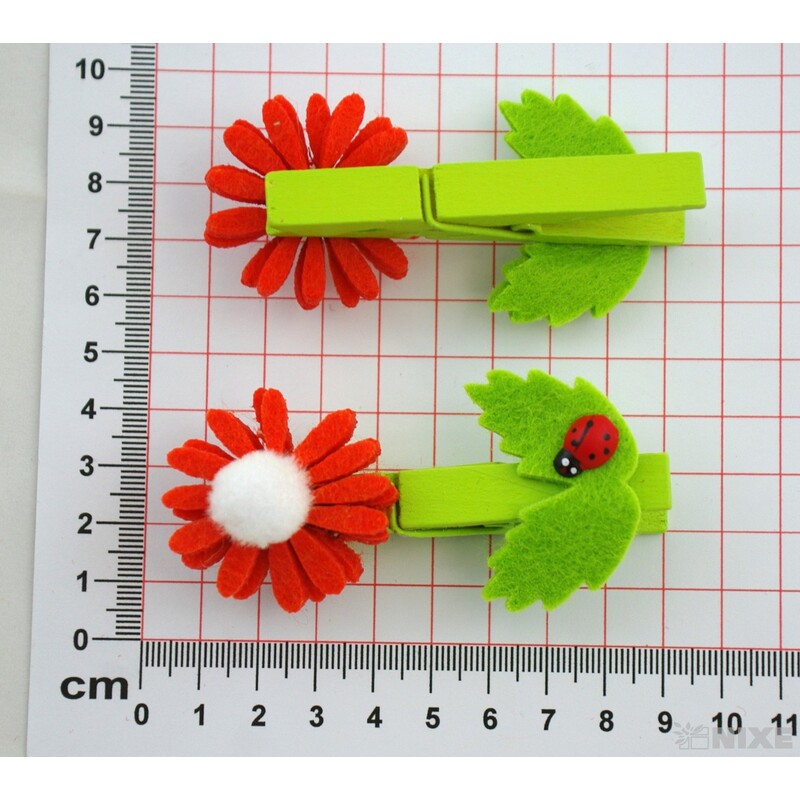 KOPRETINA FILC KOLÍČEK 8cm 3ks*MIX BAREV