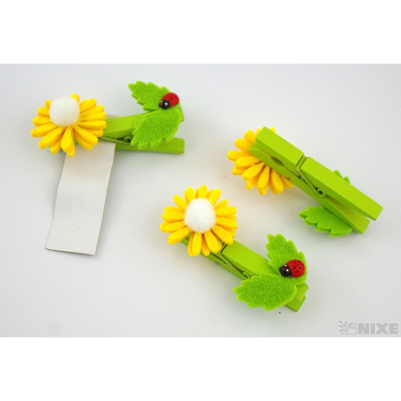 KOPRETINA FILC KOLÍČEK 8cm 3ks*MIX BAREV