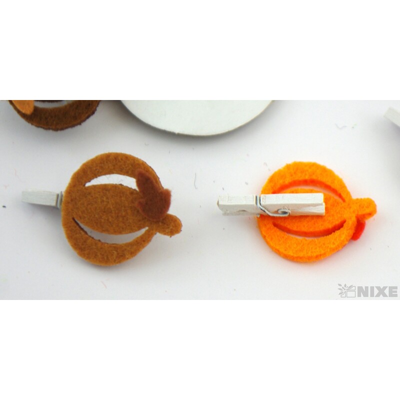 PODZIM FILC KOLÍČEK 3cm 8ks*MIX DRUHŮ