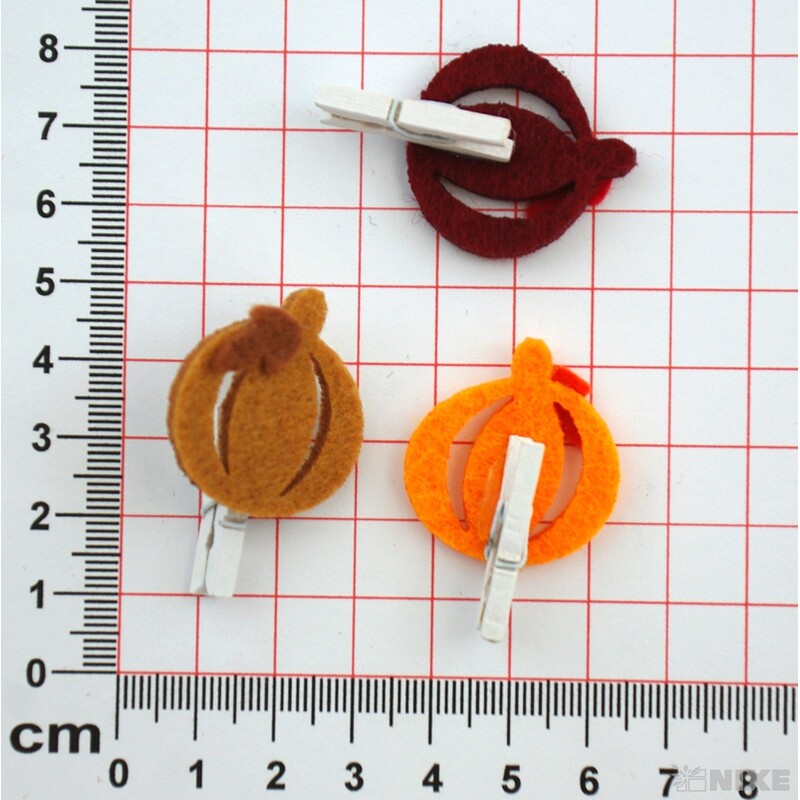 PODZIM FILC KOLÍČEK 3cm 8ks*MIX DRUHŮ