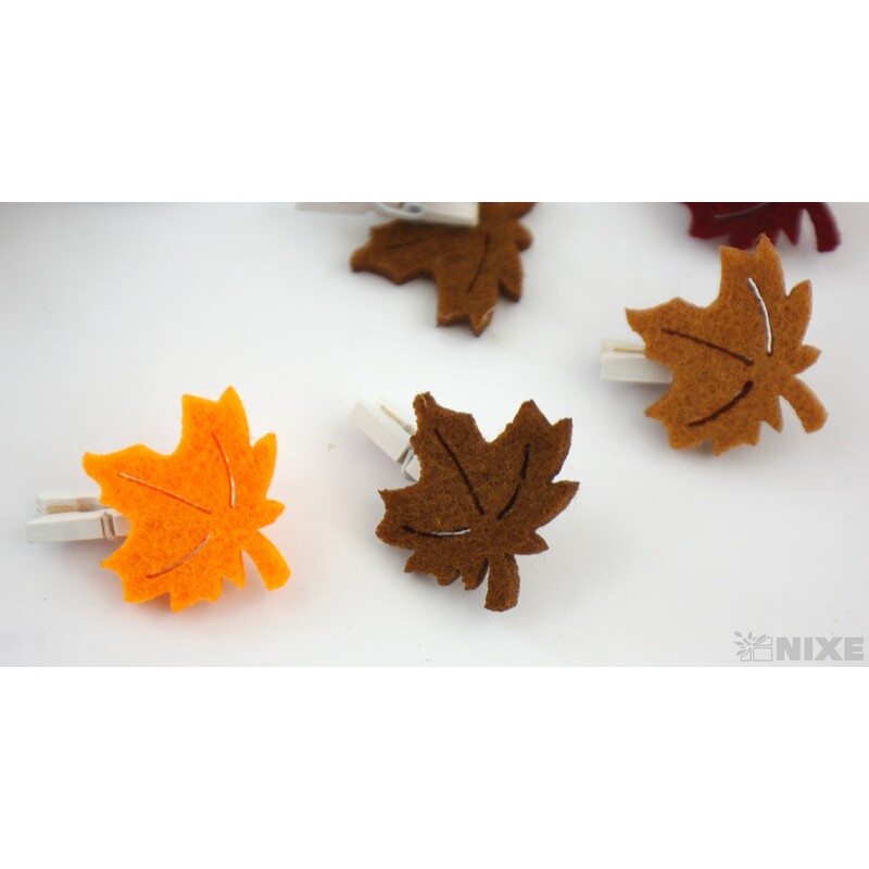 PODZIM FILC KOLÍČEK 3cm 8ks*MIX DRUHŮ